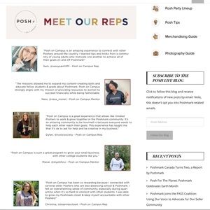Posh on Campus Mentor 2021